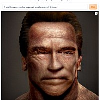 Arnold Shwarzenegger unreal dallemini 2022-7-13 0-7-19 1