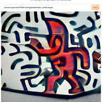 Keith Haring dallemini 2022-7-8 23-24-7